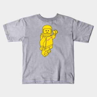 Spaceman! (Yellow) Kids T-Shirt